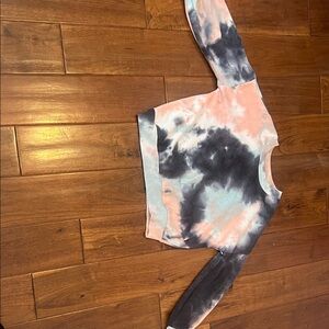 Love, Fire Pastel Tie-Dye Top